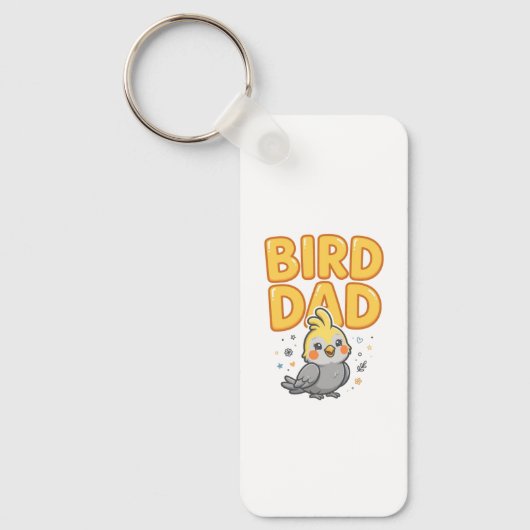 Porte-clés Papa Oiseau (Recto)