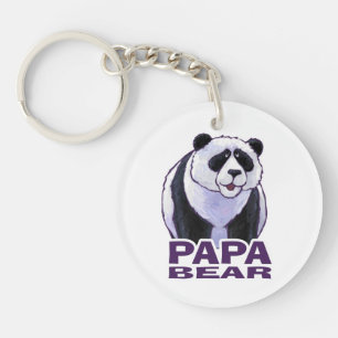 Porte-clés Papa Panda Bear