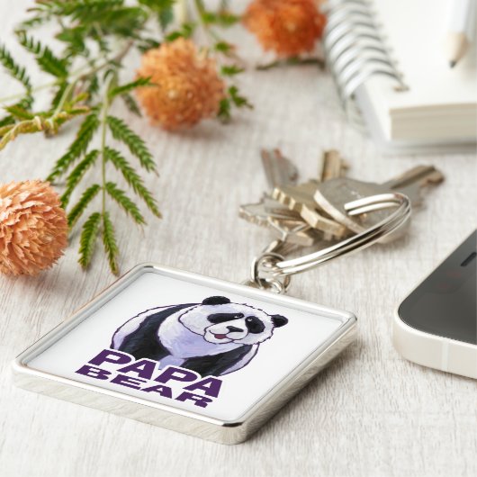 Porte-clés Papa Panda Bear (Côté)