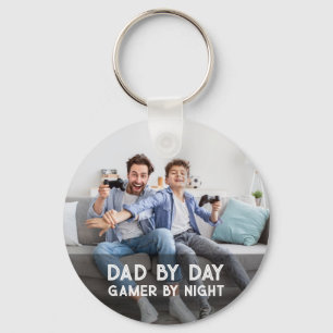 Porte-clés Papa Par Jeu De Jour Par Fils De Nuit Et Papa Fête