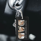 Porte-clés Papa Photo Collage Bonne Fête des pères