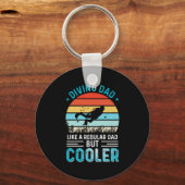 Porte-clés Papa plongeur (Recto)