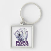 Porte-clés Papa Polar Bear (Devant)