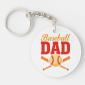 Porte-clés Papa Porte - clé acrylique (Devant)