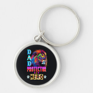 Porte-clés Papa Protector Hero