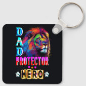Porte-clés Papa Protector Hero (Dos)