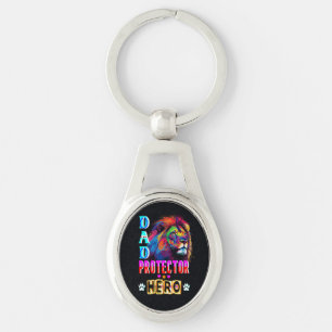 Porte-clés Papa Protector Hero
