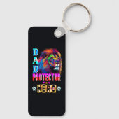 Porte-clés Papa Protector Hero (Verso)
