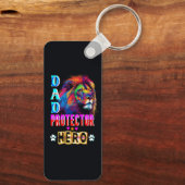 Porte-clés Papa Protector Hero (Verso)