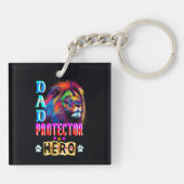 Porte-clés Papa Protector Hero (Dos)