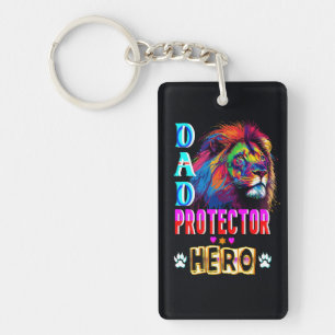 Porte-clés Papa Protector Hero