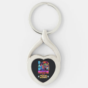 Porte-clés Papa Protector Hero