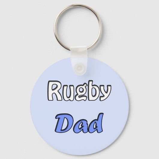 Porte-clés Papa Rugby (Recto)
