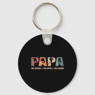 Porte-clés Papa skater mythe légende skateboard skateboarding
