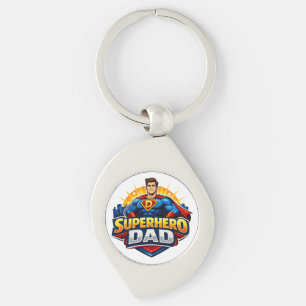 Porte-clés Papa Super-héros