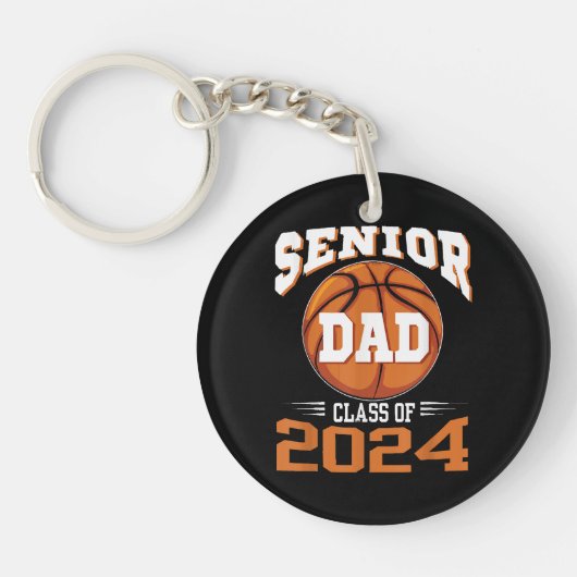 Porte-clés Papa Terminale Promotion 2024 (Devant)