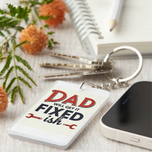 Porte-clés Papa Va L'Obtenir Fixe(ish) 🔧 Drôle Porte - clé