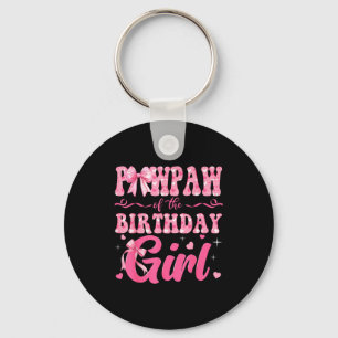 Porte-clés Papapou de la famille de la fille d'anniversaire N