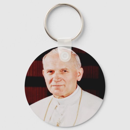 Porte-clés Pape Jean-Paul II (Recto)