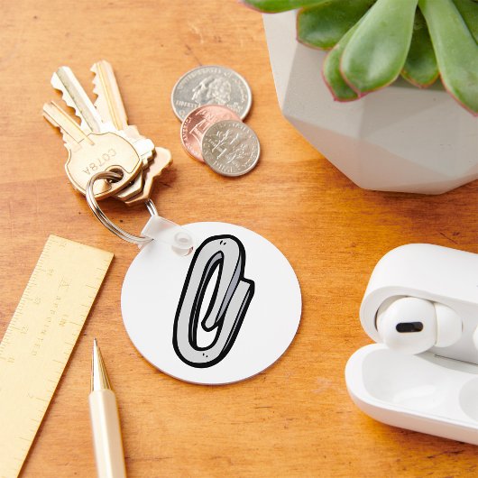 Porte-clés Paperclip géant