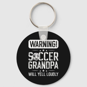 Porte-clés Papi Foot Yellera Fortement Joueur De Foot Papi