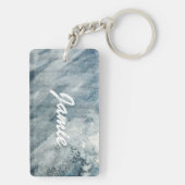 Porte-clés Papier d'aquarelle (Dos)