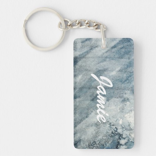 Porte-clés Papier d'aquarelle (Devant)