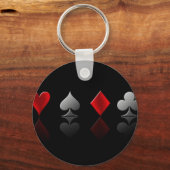 Porte-clés papier peint-poker-6 (Recto)