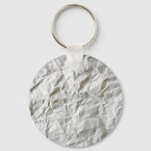Porte-clés Papier ridé drôle (Verso)