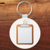 Porte-clés Papier Sur Un Porte - bloc (Recto)