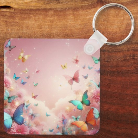 Porte-clés papillon (Verso)