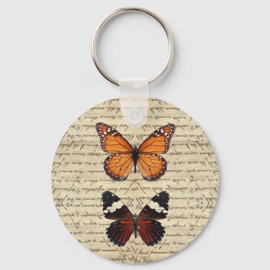 Porte-clés papillon (Recto)