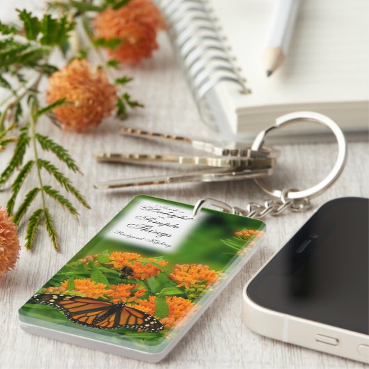 Porte-clés Papillon (Devant droit)