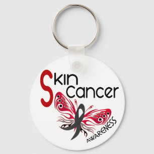 Porte-clés PAPILLON 3,1 de cancer de la peau
