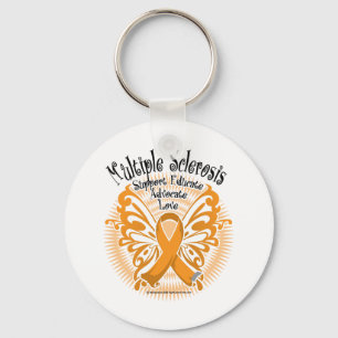 Porte-clés Papillon 3 de sclérose en plaques