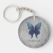 Porte-clés Papillon à bijoux bleu (Devant)