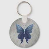 Porte-clés Papillon à bijoux bleu (Verso)