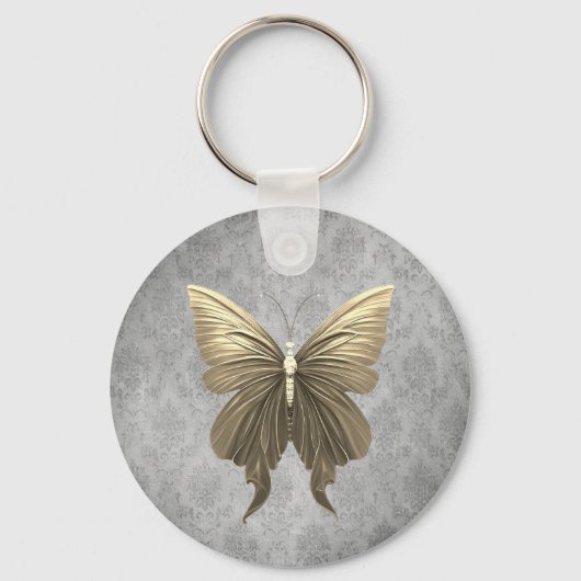 Porte-clés Papillon à bijoux en or (Verso)