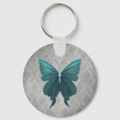 Porte-clés Papillon à bijoux turquoise (Verso)