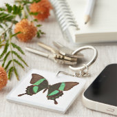 Porte-clés Papillon à queue blanche (Devant Droit)