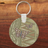 Porte-clés Papillon Africain (Recto)