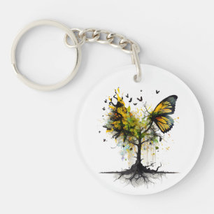 Porte-clés Papillon Animal Art Créatif