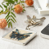 Porte-clés papillon Art déco (Côté)