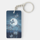 Porte-clés Papillon au Clair de Lune (Dos)