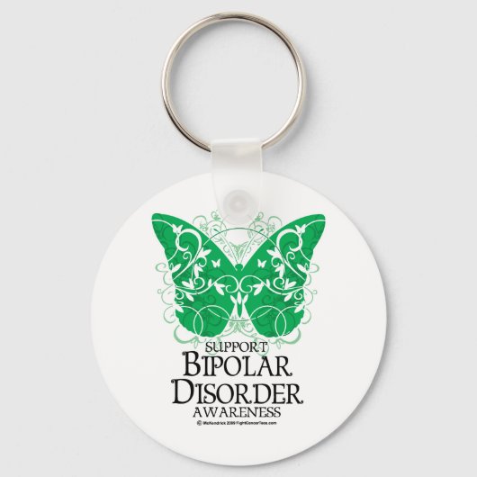 Porte-clés Papillon bipolaire (Recto)