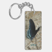 Porte-clés Papillon bleu (Devant gauche)