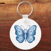 Porte-clés Papillon bleu (Verso)