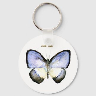 Porte-clés Papillon : Bleu vert