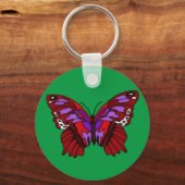 Porte-clés Papillon coloré (Recto)