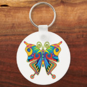 Porte-clés Papillon coloré (Recto)
